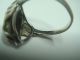 D3 Antiker Art Deco Ring Echt Silber 900 & Bernstein Amber Um 1920 Rarität Schmuck nach Epochen Bild 6