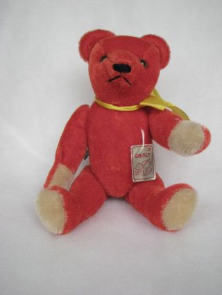 Grisly Teddy In Rot 400/25,  25cm 5 - Glidrig Bild