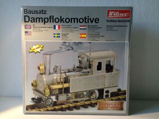 Bausatz Dampflokomotive Lucas D 001 Wilesco Live Steam Selten Rar Nagelneu Bild