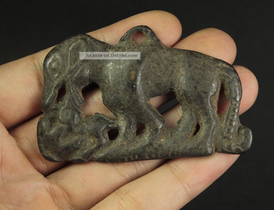 Altes Skulptur Tiger Aus Bronze China Wohl 18.  Jhd Asiatika: China Bild