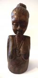Afrikanisches Ehepaar Mit Schwiegermutter – Holz Skulpturen – African Sculptures Entstehungszeit nach 1945 Bild 4