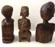 Afrikanisches Ehepaar Mit Schwiegermutter – Holz Skulpturen – African Sculptures Entstehungszeit nach 1945 Bild 8
