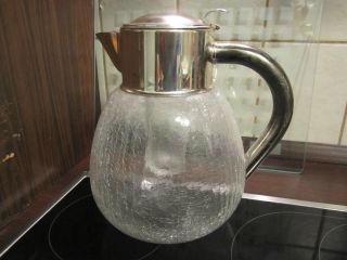 Kalte Ente Mit Eisbehälter.  Krug Aus Eisglas - 3,  5 Liter,  Eisbehälterca 0,  4l. Bild
