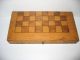 Schach Schachspiel Holz 45/420/30 Mm Handarbeit Backgammon Antik Türkei Istanbul Gefertigt nach 1945 Bild 4