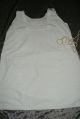 Süßes Weißes Nostalgie Unterkleid Nachthemd Bestickt Baumwolle Spitze M/l Textilien & Weißwäsche Bild 3