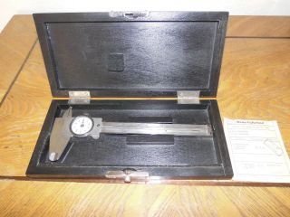 Alter Meßschieber,  Alte Schublehre,  Messgerät Zur Dickenbestimmung,  1955 Bild