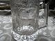 Älterer Bierkrug Mit Zinndeckel Und Hirschmotiv (k5) Glas & Kristall Bild 1