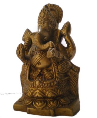 Sitzender Ganesha Ganesh Elefantengott Indien Hindu Bild
