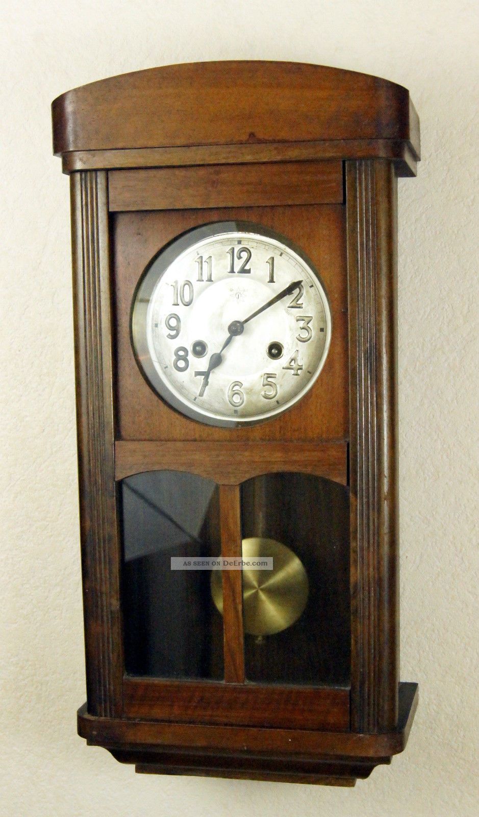 Junghans Mechanisch Uhr Wanduhr Alt Pendeluhr Regulator Junghans Mechanisch Uhr Wanduhr Alt Pendeluhr Regulator