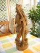 Grosse Holzfigur - Rübezahl - Waldschrat - Berggeist - Deko - Geschnitzt - 44cm Holzarbeiten Bild 3