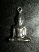 Silber Akshobhya Shakyamuni Buddha Buddhismus Anhänger Amulett Unerschütterlich Entstehungszeit nach 1945 Bild 2