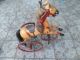 ╰⊰✿ ╰⊰✿deko Dreirad Großes Holzpferd Antikstil H 75 Cm,  L 70 Cm,  B 33,  5 Cm ╰⊰✿ Antikspielzeug Bild 5