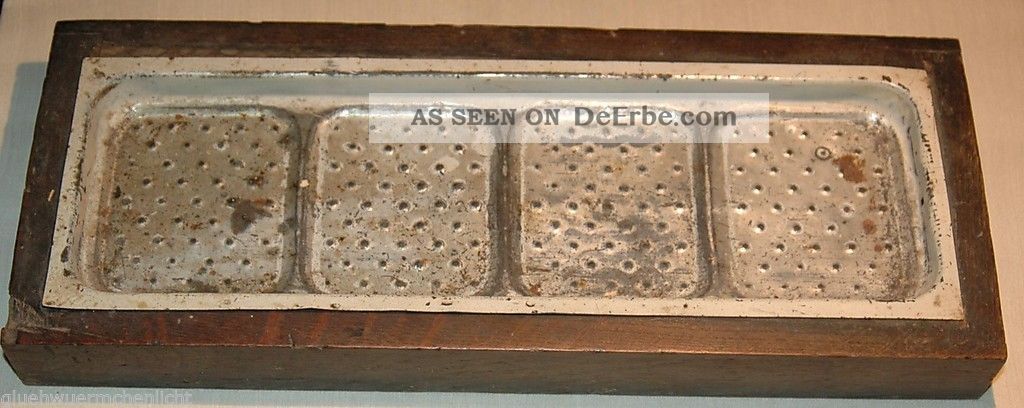 Antike Abtropfschale Für Regenschirme Unterteil Schirmständer Holz Metall Antike Originale vor 1945 Bild