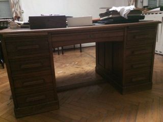 Schreibtisch,  Tisch,  Antiker Tisch,  Cheftisch,  Gründerzeittisch,  Top Bild