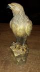 2 Adler Holz - Figuren Geschnitzt Holzarbeiten Bild 2