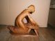 Bildhauer Hans Stock - Madonna Mit Jesuskind In Krippe Holzarbeiten Bild 1