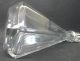 Karaffe - Bleikristall Glas 6 - Eckig Modern Elegant 1 Liter Kristall Bild 3
