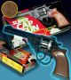 Alter Spielzeug Revolver Pistole Cap Gun Ovp Box 80er Amorces Agent Antikspielzeug Bild 1