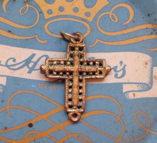 Antikes Golenes Kreuz Bild