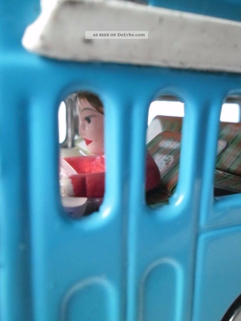 Mega Rar Mega Rar : Mf 185 In Ovp: (2) Grosser Blechspielzeug Bus (40cm) 1960er ...