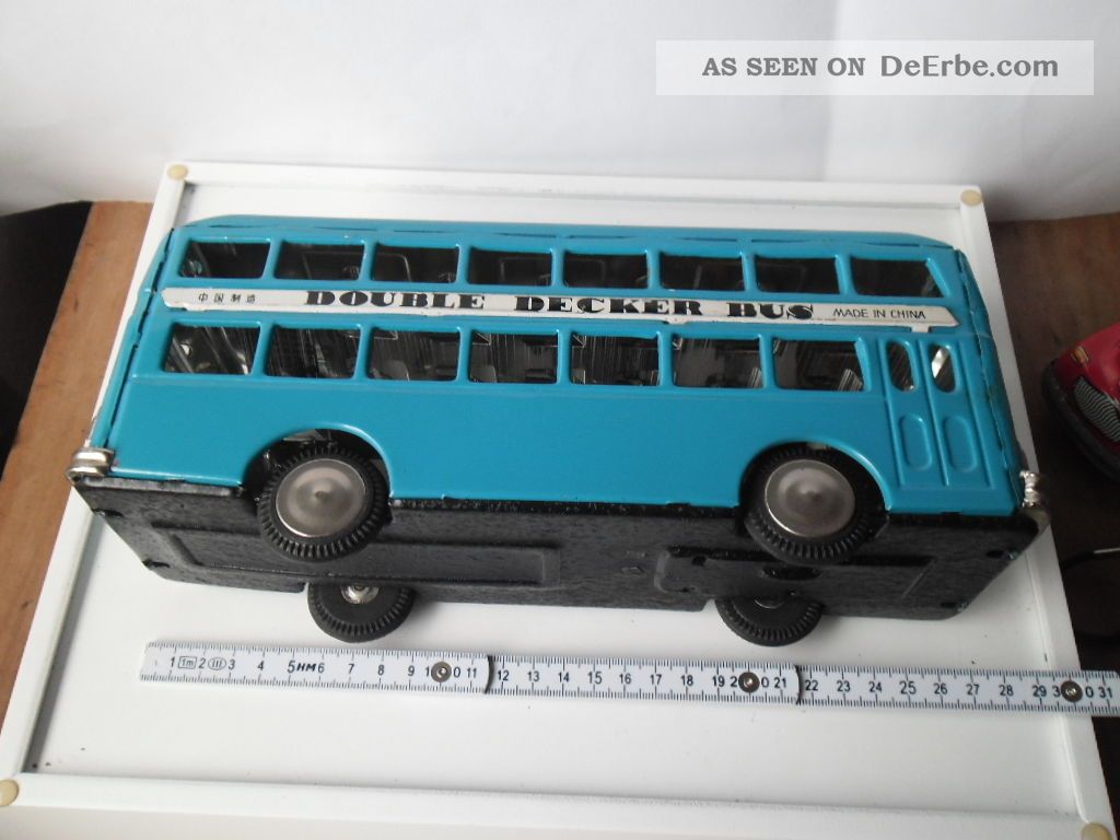 Mega Rar Mega Rar : Mf 185 In Ovp: (2) Grosser Blechspielzeug Bus (40cm) 1960er ...