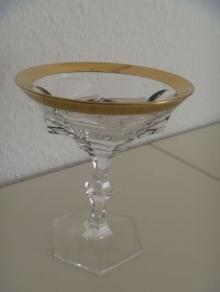 Moser Glas Champagnerschale Kristall Bild