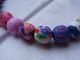 Ausgefallene Kette Millefiori Fimo Halskette Necklace Fimokette Collier Nr.  226 Ketten Bild 1