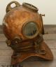 ,  Alter Draeger Taucherhelm Aus Messing, Maritime Dekoration Bild 2