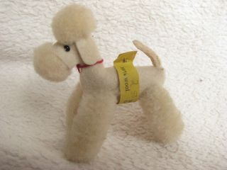 Steiff Woll Pudel,  Woolen Poodle 1506,  44 Mit Kf Bild