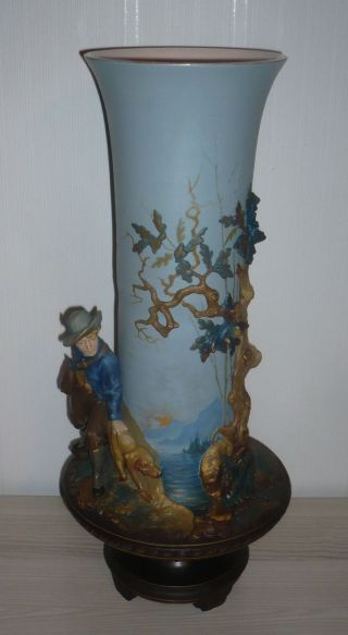 Mettlach Vase 52 Cm,  Sehr Selten Bild