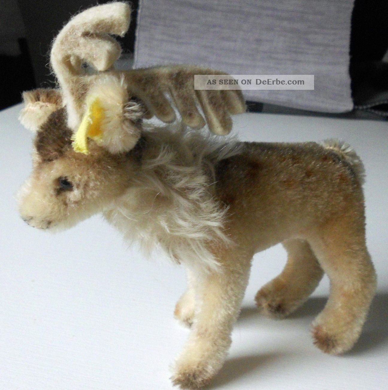 Altes Steifftier Rentier Renny / 15 Cm, Tiere Bild