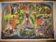 Kleines Fastentuch Hungertuch Jacques Chèry 1982 Welt Der Bibel 119x73 Misereor Votivbilder & Sakralmalerei Bild 1