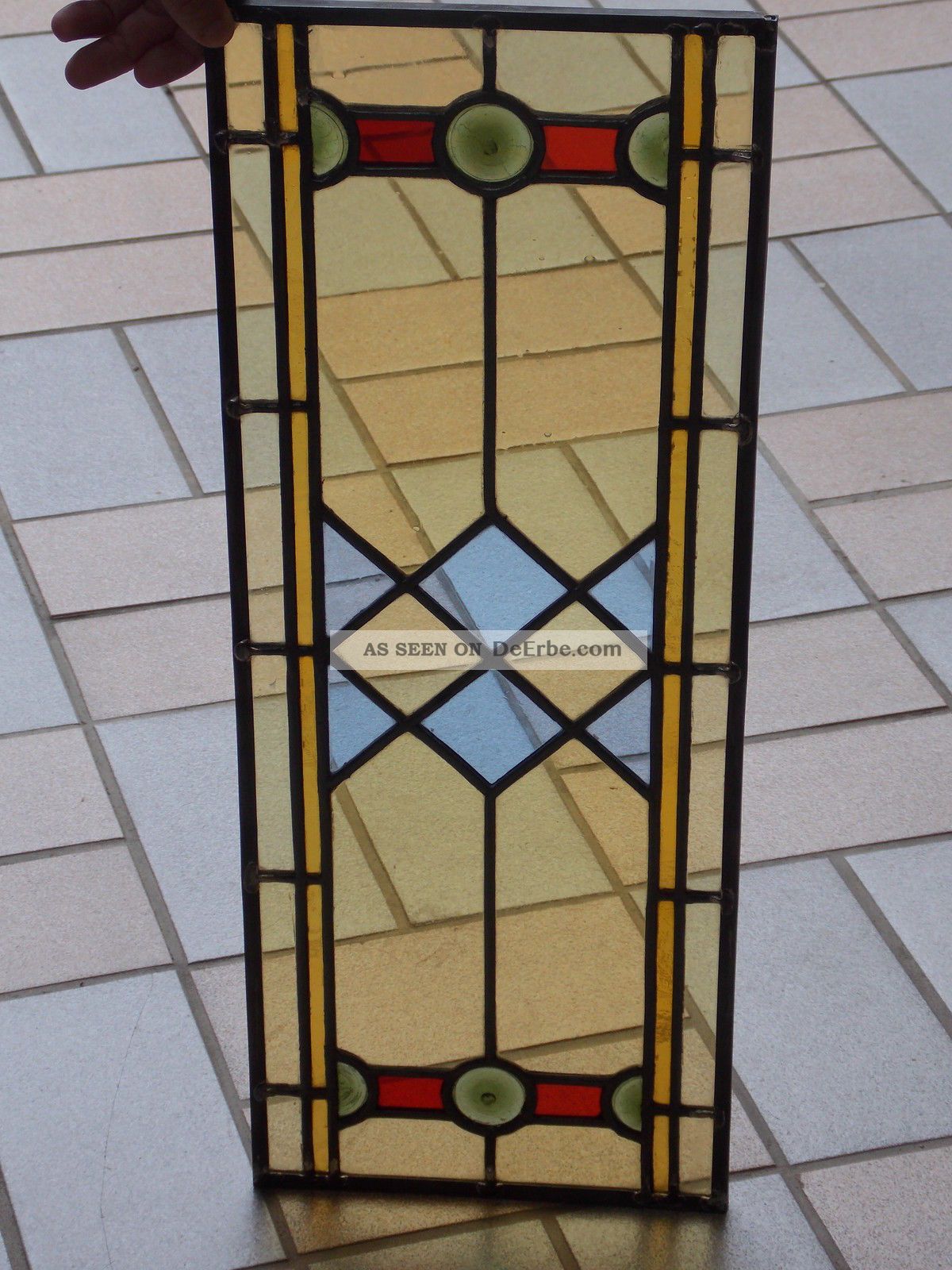 Bleiverglasung. ,  Um 1800,  Glas,  Antik,  Fenster,  Bleiglas,  Bild, Glas & Kristall Bild
