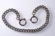 Charivarikette Charivari Kette Silber Uhrkette Uhrenkette Massiv 66g Volkskunst Bild 2