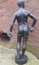 Küchler Rudolf 1867 - 1954 Bronze Figur / Skulptur Degenfechter / Mann Degen 1900 Bronze Bild 3