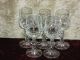 5 Edle Kristall Likör - Gläser Glas,  Antik,  Geschirr,  Art,  Wein,  Blei,  Schnaps,  Feier Kristall Bild 2