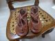 Leder Puppenschuhe Für Alte Oder Moderne Puppe / Leather Shoes For Antique Doll Porzellankopfpuppen Bild 5