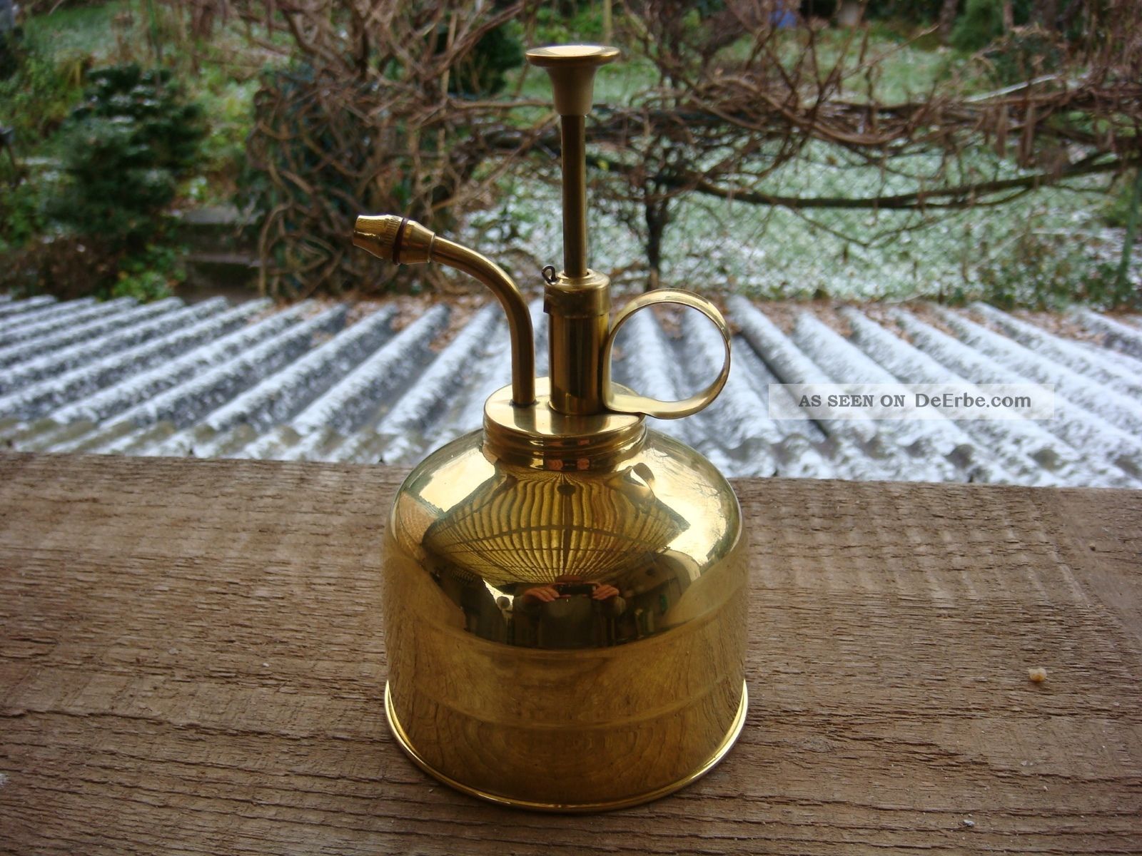 Alte Bonsai Wassersprüher Vernebler Wassersprayer Messing Rar - Dachbodenfund Gefertigt nach 1945 Bild