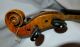Antike Geige Mit Klebezettel,  Nicht Komplett Saiteninstrumente Bild 2