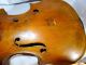 Antike Geige Mit Klebezettel,  Nicht Komplett Saiteninstrumente Bild 8