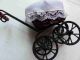 Kinderwagen Puppenstube Nostalgie Puppenwagen Original, gefertigt vor 1970 Bild 1