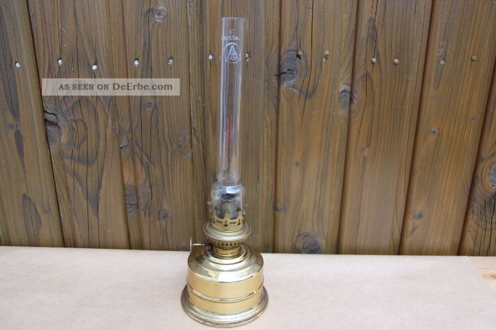 Maritime Toplaterne Aus Messing – 23 Cm Hoch, Für Petroleum/Lampenöl, Deko Für Garten & Camping