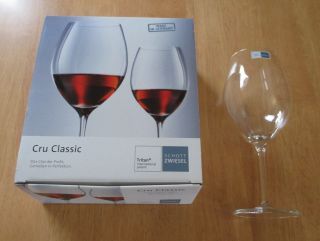 Rotweinglas Rotweingläser Schott Zwieseltritan Cru Classic & Ovp Bild