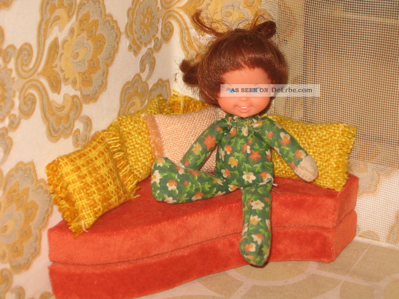Stoffpuppe V Matell Gemarkt 1975 Puppen - Puppenstube - Puppenhaus Nostalgieware, nach 1970 Bild