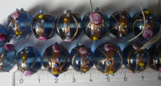 Weddingcake Murano Antik Trade Beads Handelsperlen Afrika - Rarität Bild