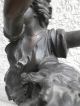 Einmalig Antike Skulptur Figur Bronze ? Bacchanal M.  Clodion Sign.  16,  2 Kg 56 Cm Bronze Bild 4