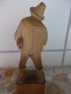 2 Holzfiguren Echtholz Schnitzerei Holzfigur Handarbeit Holzarbeiten Bild 9