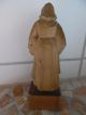 2 Holzfiguren Echtholz Schnitzerei Holzfigur Handarbeit Holzarbeiten Bild 3