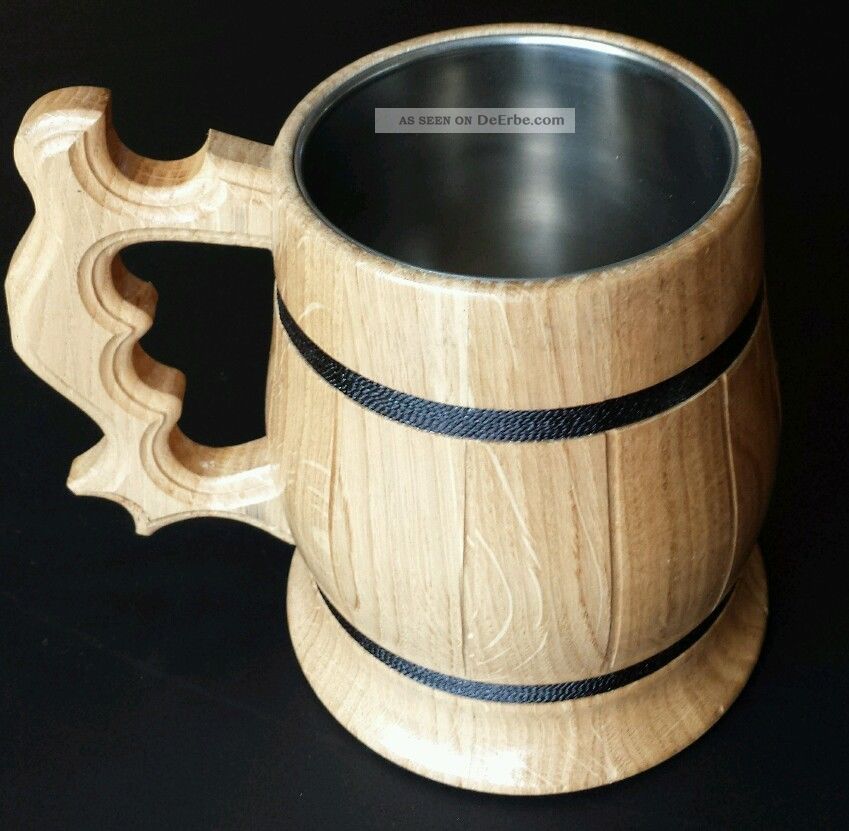 Bierkrüge Holzkrug Mug Maßkrug Bierkrug Bierkrüge Bierseidel Masskrug Holzarbeiten Bild