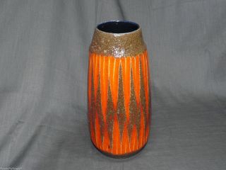 Fat Lava Vase,  Roth Keramik,  Vintage West German Pottery Bild